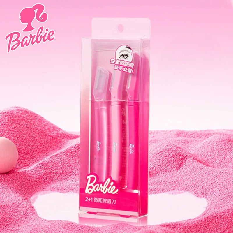 Barbie Eyebrow Trimmer Women Face Razor Face Hair Remover Hair Removal Cutters Safety Razor Makeup Eyebrow Razor Instruments