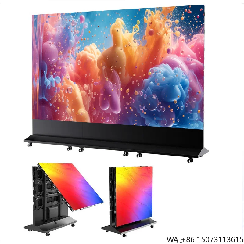 

Складной напольный светодиодный экран P1.86/P2/P2.5 для коммерческой рекламы