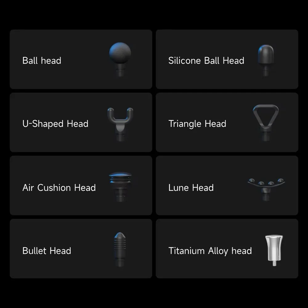 Pistol Pijat Mini Penyesuaian Kedalaman Baru Profesional dengan Variabel Amplitudo untuk Pijat Otot