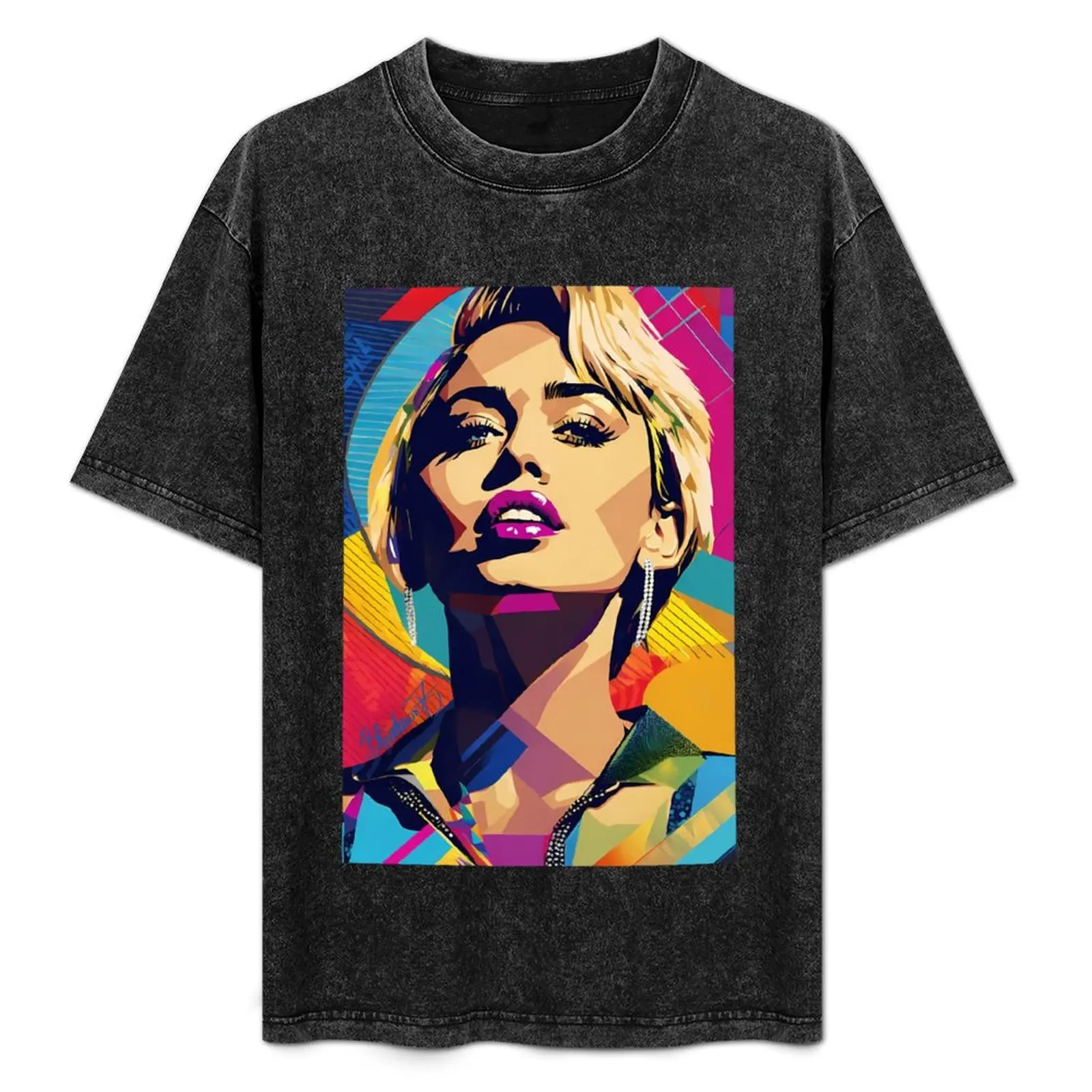 

Miley Cyrus T-Shirt Casual Everyday Short Sleeve T-Shirt