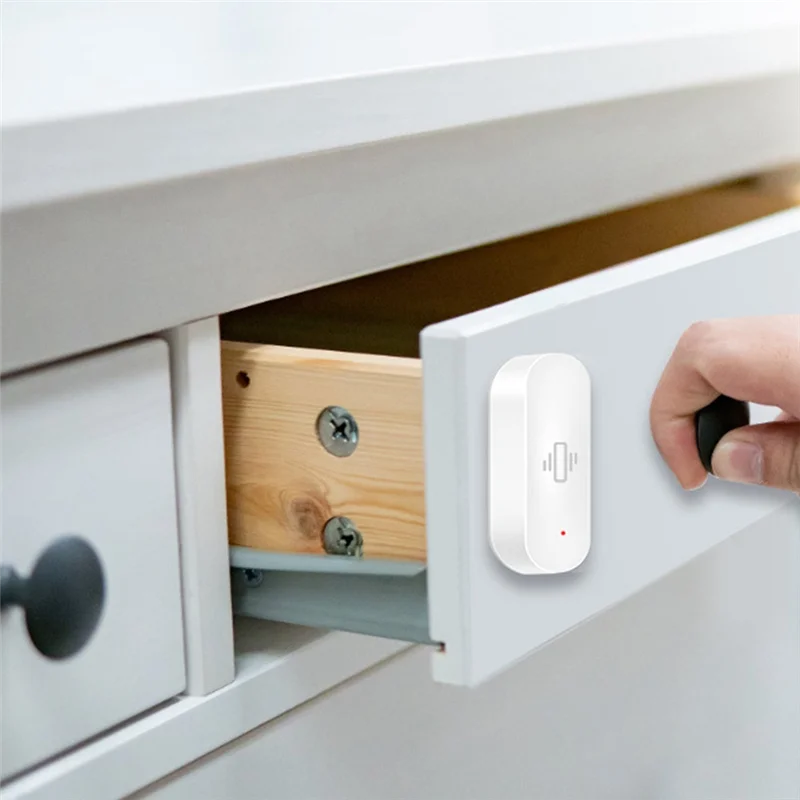 

GO-Tuya Wi-Fi умный датчик вибрации обнаружение движения удаленный монитор в реальном времени сигнализация для домашних оконных ящиков