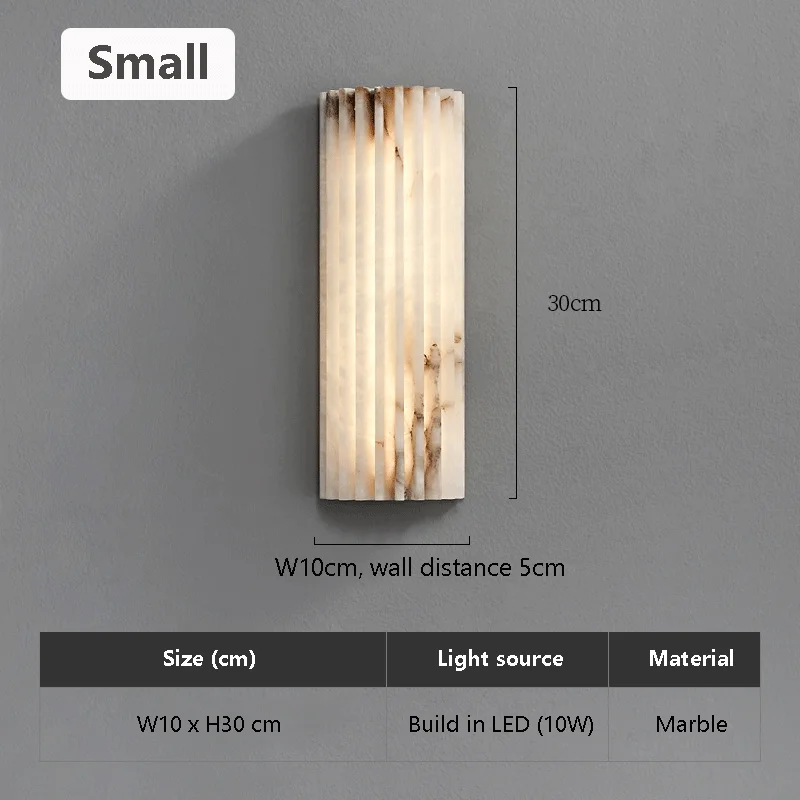 Moderne minimalistische marmeren wandlamp bedlampje slaapkamer Italiaanse stijl lichte luxe ontwerper gepersonaliseerde woonkamer tv blaker
