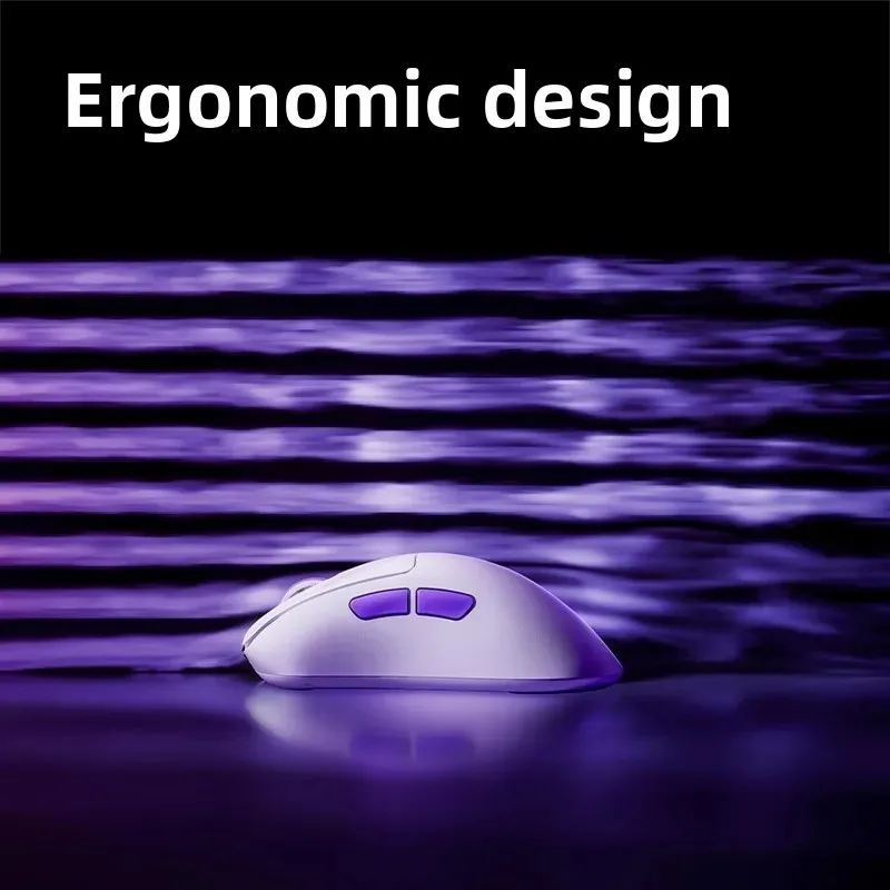 AKKO Nest Dual 8K ماوس لاسلكي ثلاثي الأوضاع PAW3950 مستشعر الألعاب ماوس 30K DPI سائق اليد اليمنى بلوتوث الفئران الرياضية الإلكترونية