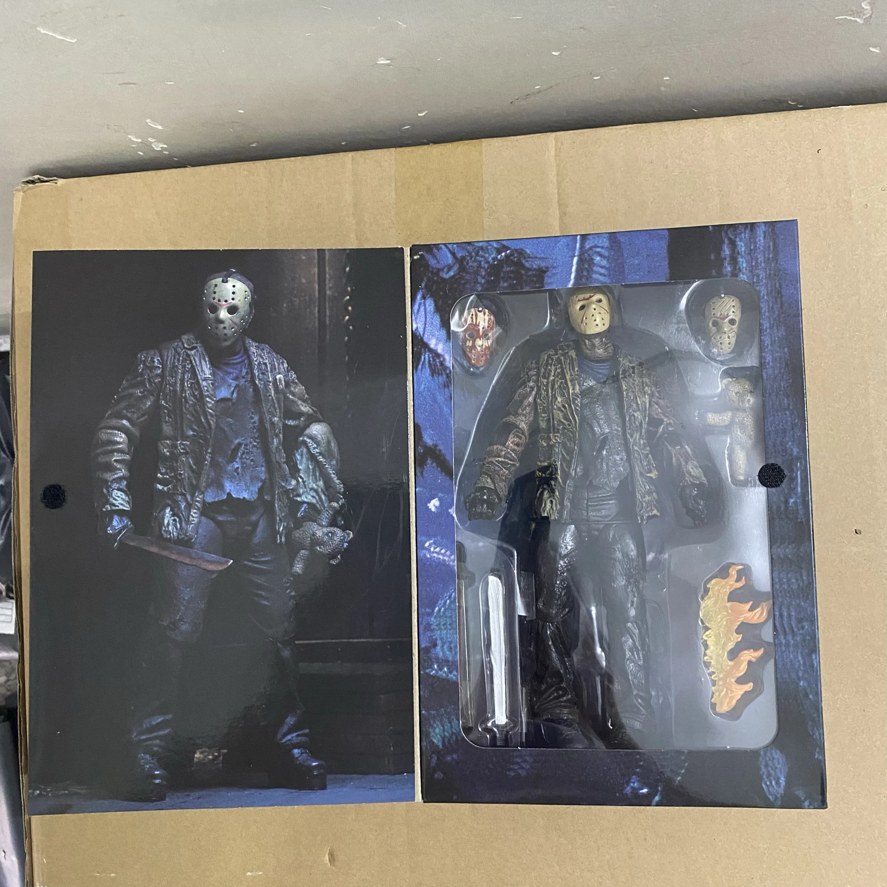 الجمعة 13th الشكل اللعب فريدي مقابل جيسون فورهيس الدم عمل الشكل جيسون تحصيل نموذج هدايا عيد الميلاد والهالوين