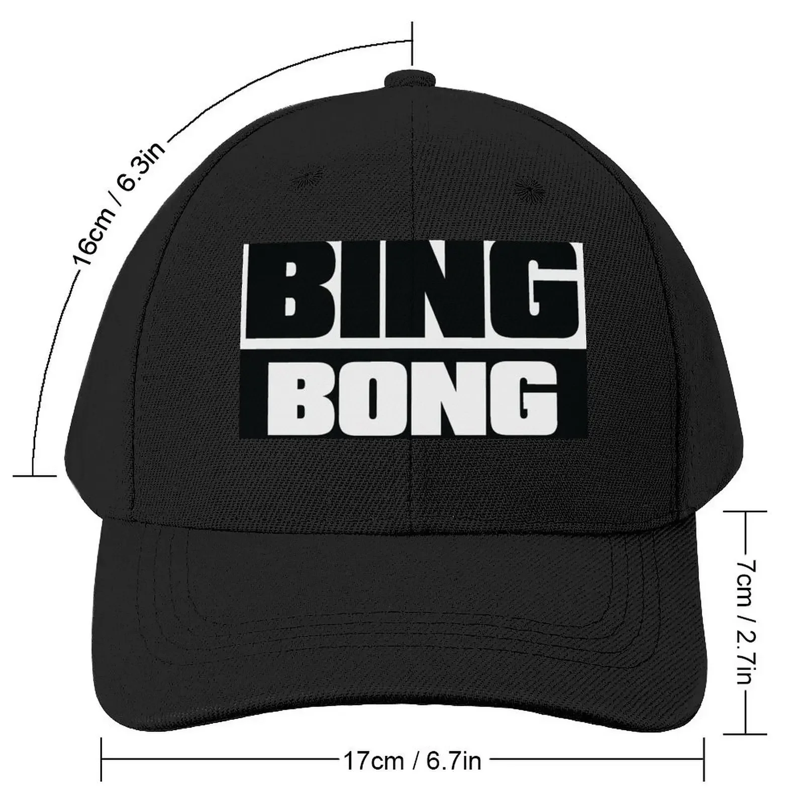 BING BONG Baseball Cap Anime New Hat Ball Cap Cosplay Hats For Men Women's