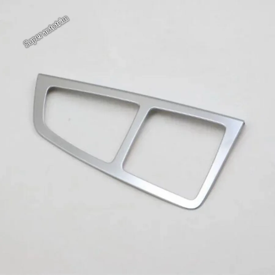 

Car Central Control Gear Shift Water Cup Holder Panel Decoration Cover Trim Fit For Audi Q7 2016 - 2019 ABS Interior Accessories