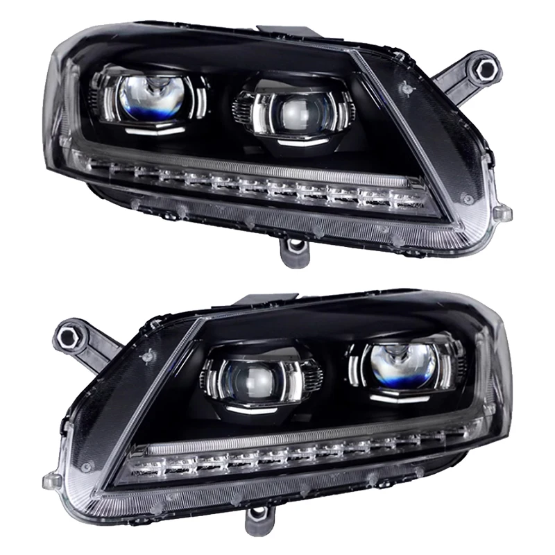 2026 YU GUANG for  VW Passat B7 2012 2016 Head Lamp Upgrade LED Front Lights Auto Parts Headlights Len Durable LED Hea