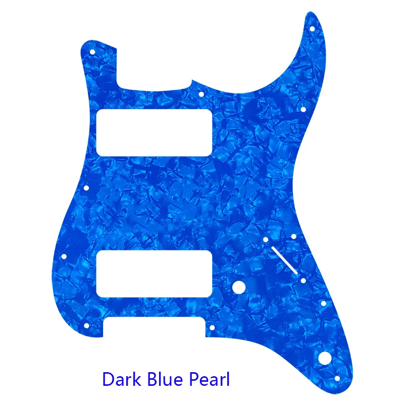 Xinyue Custom Guitar Accessories Pickguards With 11 Screws For Standard ST HH Strat Guitar With 2 P90 Humbuckers Scratch Plate