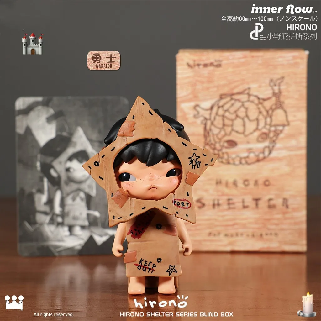 

Original Hirono Shelter Series Blind Box Mystery Box Guess Bag Toys Doll Cute Anime Figure Desktop Ornaments Collection Gift