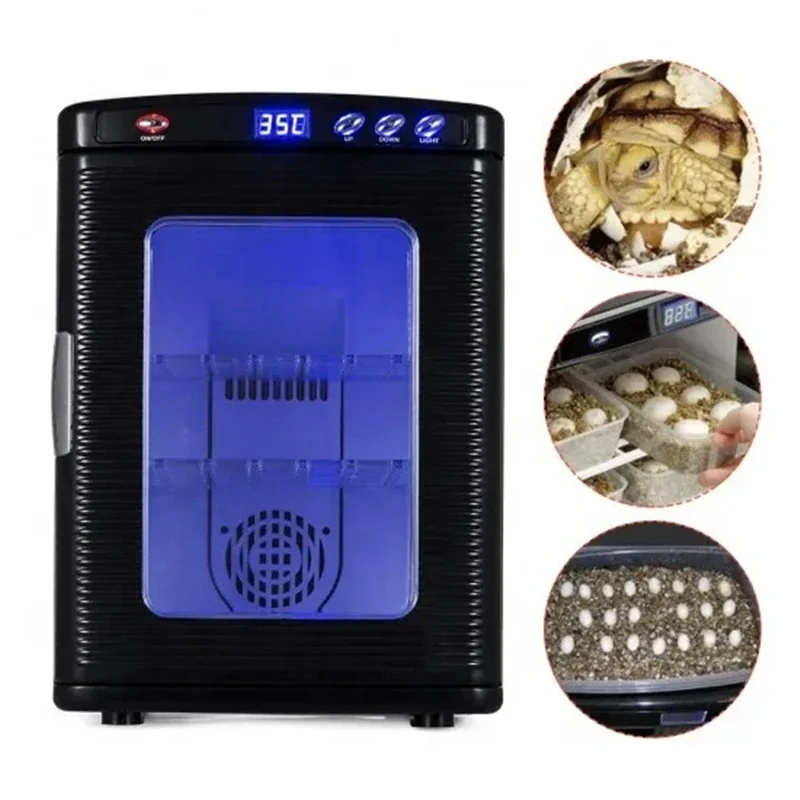 For LED Digital Display Reptile Constant Temperature Incubator Machine for Hatching Lizard Turtle Snake Reptiles Eggs Incubator