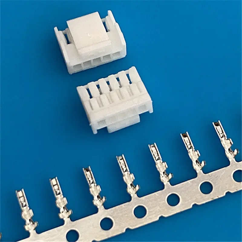 100PCS GH 1.25mm Pitch, 2/3/4/5/6/7/8/10/12 Pin Housing with Latch, Wire-to-Board Terminal Connector