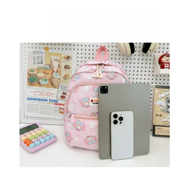 ​ حقيبة ظهر سانريو كورومي للأطفال حقيبة مدرسية كرتونية لطيفة للفتيات والأولاد من عمر 2 إلى 10 سنوات حقيبة كتب خفيفة الوزن للأطفال الصغار حقيبة نهارية ​