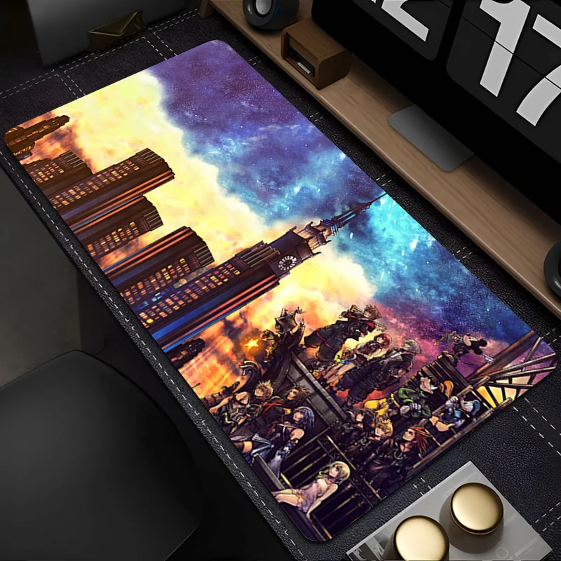 Muismat PC-accessoires Toetsenbordpad Bureaumat Antislip HD Muismat Natuurlijk rubber Gaming K-kingdom Harten Uitgebreide pad