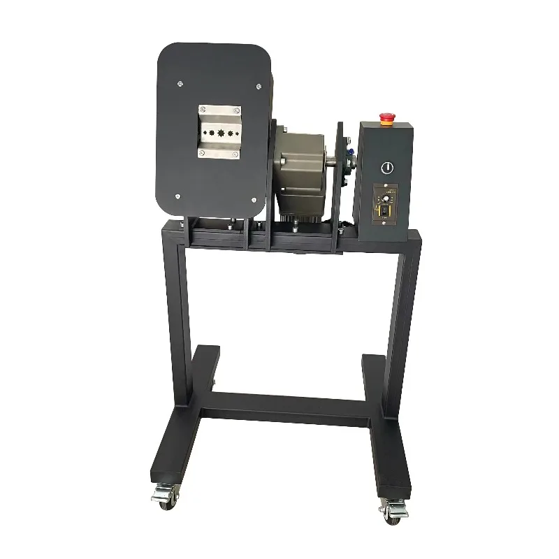 Powerful Heavy-Duty Steel Hydroponic Plant Butting Machine 400W with Gearbox for Dry Wet Plant Flower Leaf Bud Stem Processing