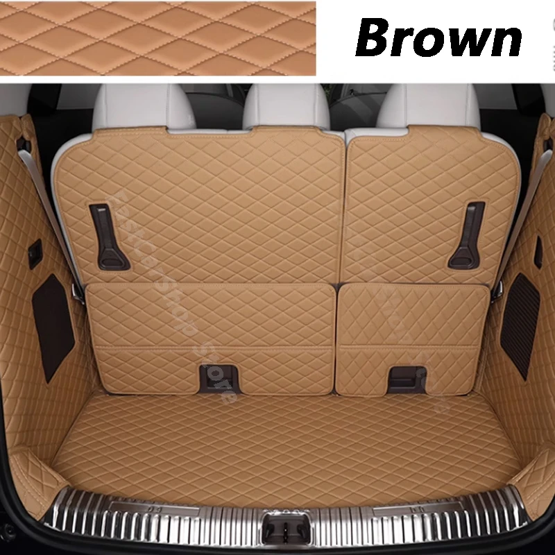 

For Denza D9 2022 2023 Car All Surrounded Rear Trunk Mat Cargo Boot Liner Tray Rear Boot Luggage Cover Accessories