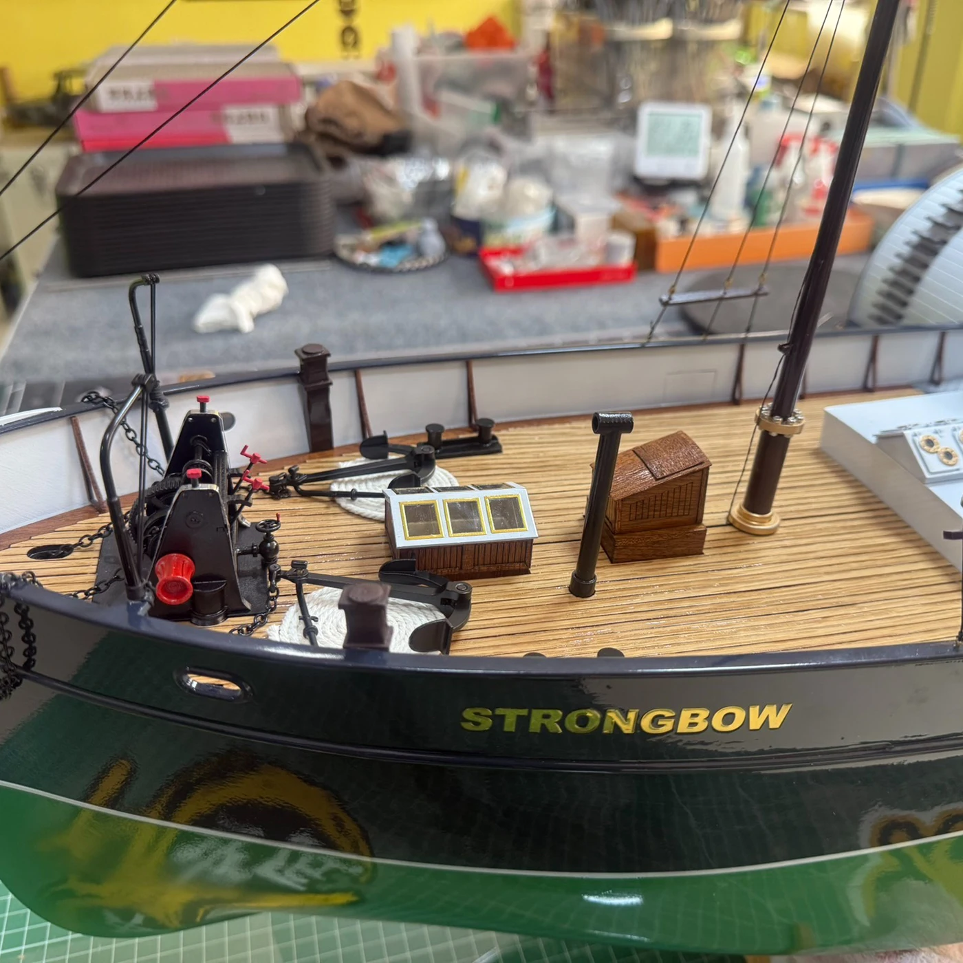 เรือบังคับวิทยุ 1/48 ขนาด 118 ซม. แบบจำลองเรือใบพัดพร้อมธนู รีโมทคอนโทรล เรือบังคับมอเตอร์คู่ รุ่น RTR ของเล่นสำหรับผู้ใหญ่ ของขวัญ