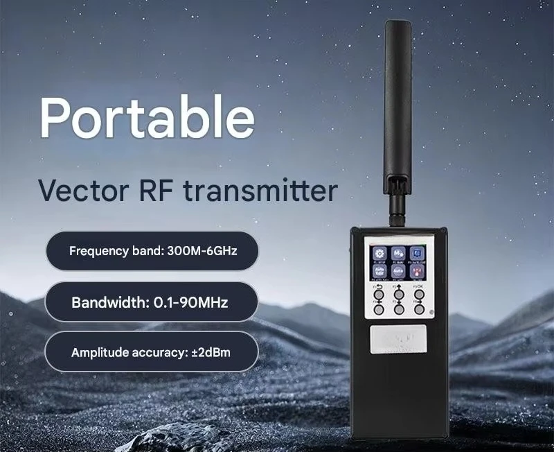 Portable Vector  Signal Generator 300M-6GHz  Signal Source High-Performance Analog Full-Band