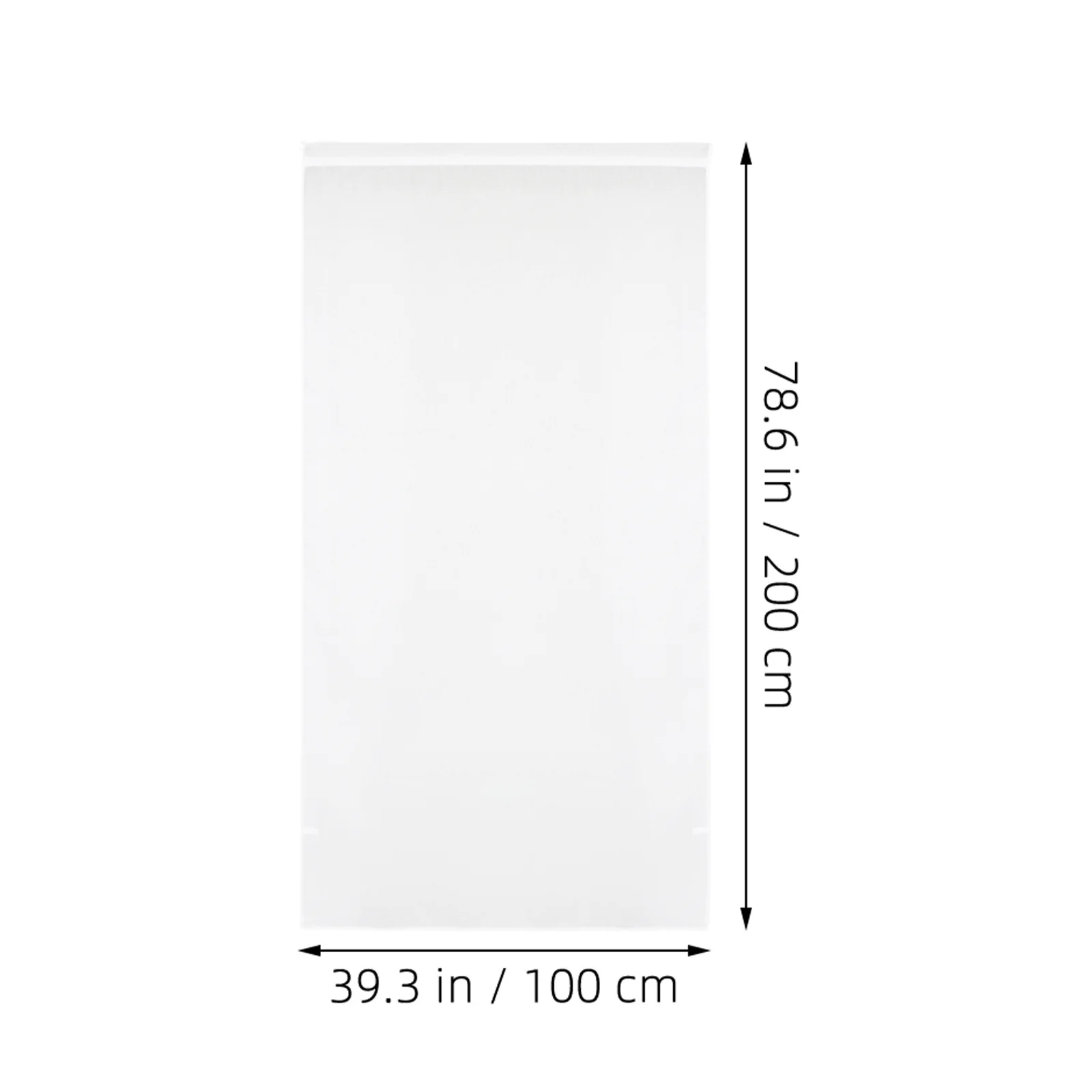 White Sheer Curtain Semi Transparent Window Panel Light Filtering Drapes for Bedroom Living Room Kitchen Balcony