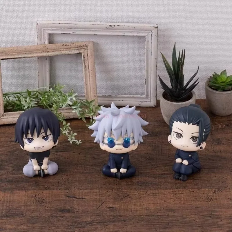 Anime Jute Lijn Figuren GK Inumaki Toge Ootsu Yuta Fushiguro Toji Satoru Wederzijdse Hulp Goede Win Acchion Figuren PVC Model Speelgoed Techniek ft