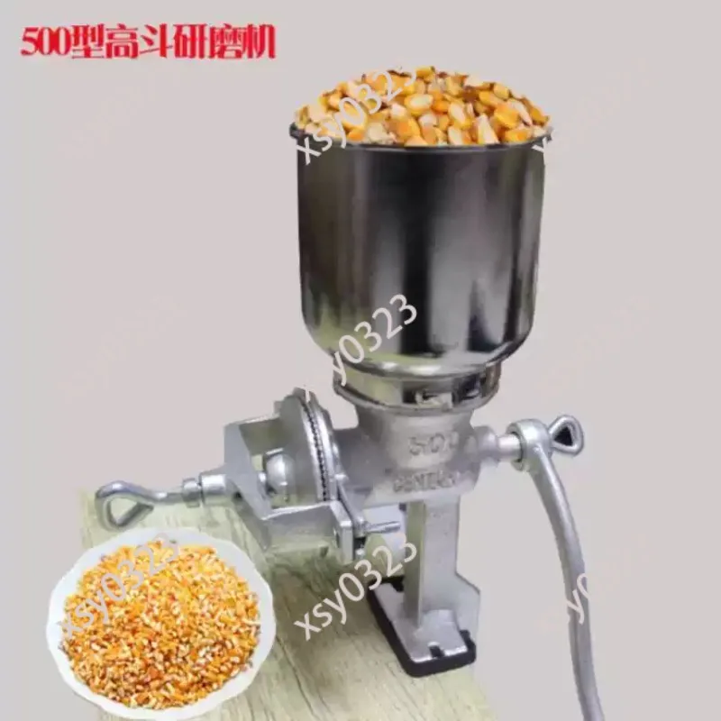 Manual Hand Crank Grinder Household Grain Herb Nut Peanut Mill Powder Paste Making Machine