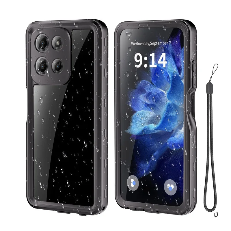 حافظة مقاومة للماء IP68 لهاتف موتورولا موتو جي بلاي 2026 حافظة حماية من الدرجة العسكرية حافظة غوص للمدافع الثقيل لهاتف موتو جي بلاي