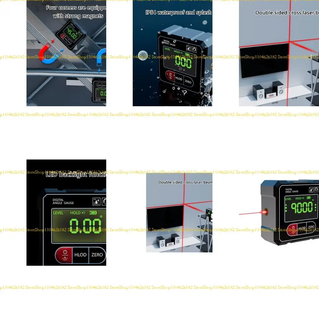 

Q2Q4 Crosses Line Level Weather Resistant Design Tilts Meter For Outdoor Projects