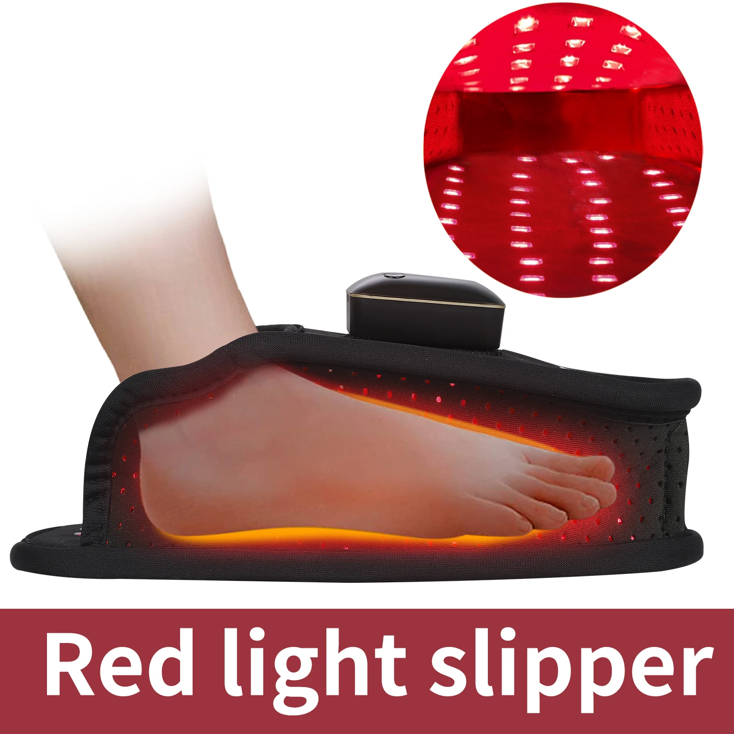 DGYAO LED Infrared Red Light Therapy Socks for Swollen Feet & Nerve Pain