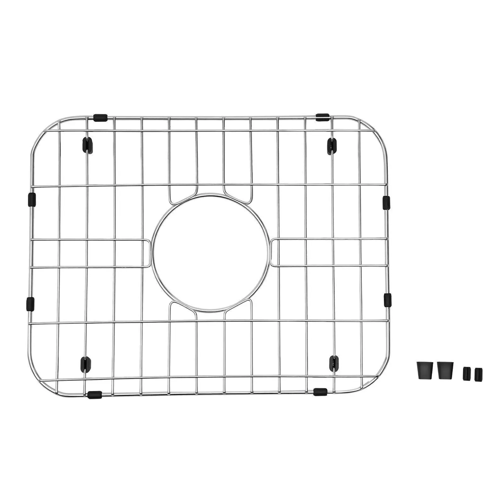 Rejilla inferior para fregadero de cocina, escurridor de cocina, rejilla protectora, rejilla de alambre, acero inoxidable 304