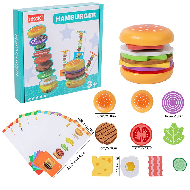 brinquedo-educativo-de-madeira-montessori-hamburguer-de-simulacao-para-empilhar-e-combinar-alimentos-com-cartas-para-criancas-a-partir-de-2-anos-–-presente-ideal