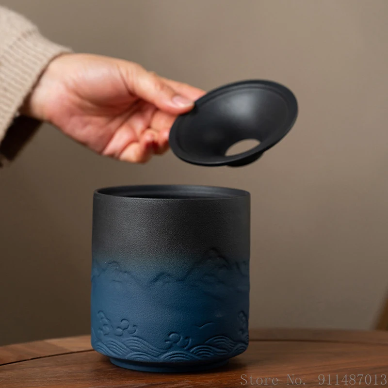 

Пепельница градиентная с крышкой, креативная декоративная портативная пепельница для журнального столика, дома, гостиницы, офиса, 1 шт.