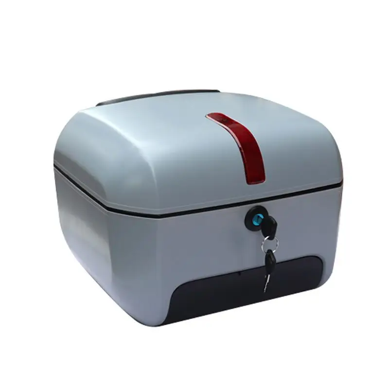 

Electric vehicle trunk square large-capacity storage box Motorcycle battery car toolbox tail box