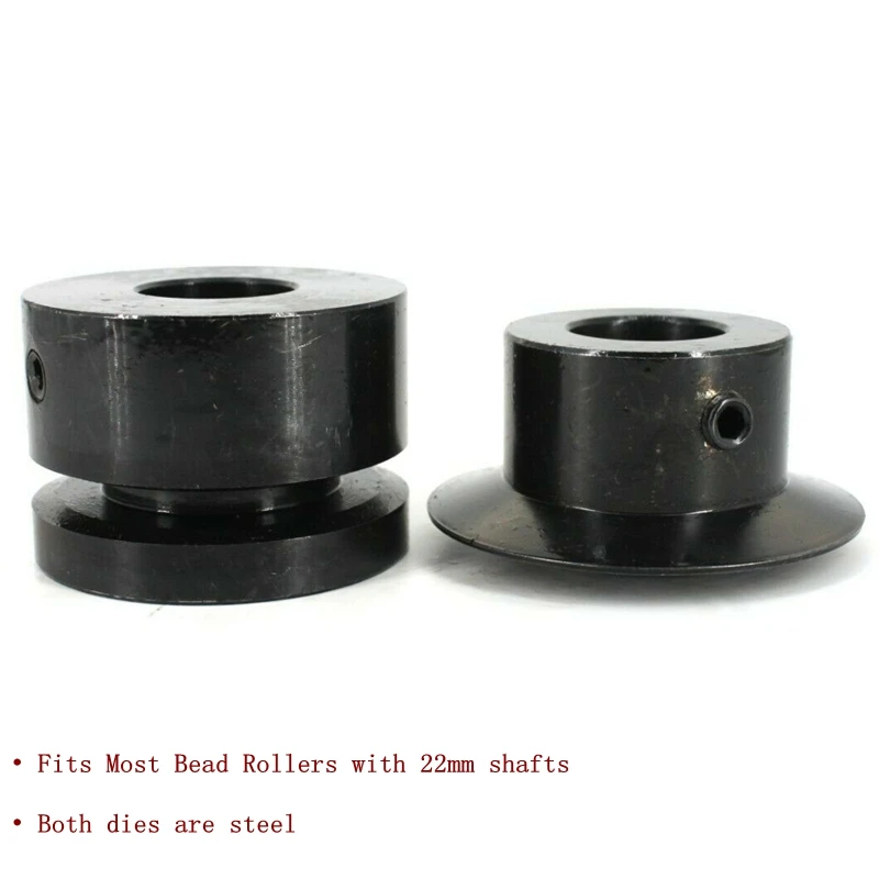 Steel 140 Degree Flange Bead Roller Dies Set It is Mainly Used for The Manufacture of Racing Car Interior，Fuel Tank， Body Panels