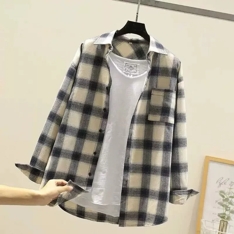 New 2026 Men's Workwear Shirt Jacket Long Sleeve Durable Washed Resistant Summer Casual Style Printed Loose Fit Youth Fashion