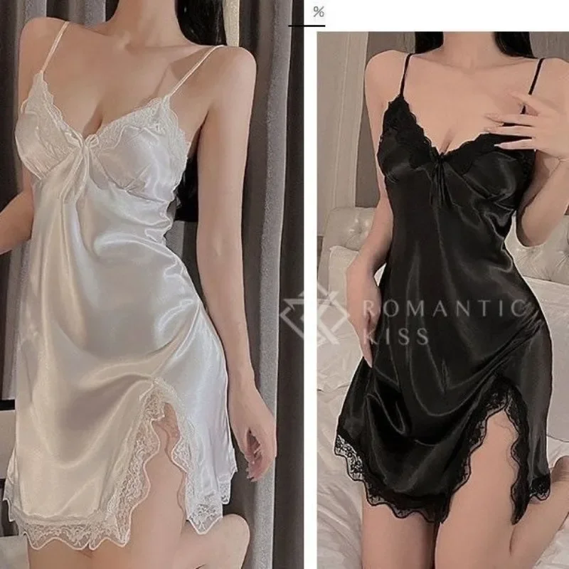 

Nightgown Women's Clothing Homewear Shirts Suspenders Summer Sexy Comfort Stylish Simple Casual Breathable Relaxed Large Size