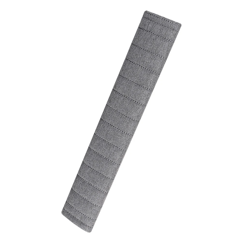 

1Pcs Protector Shoulder Pad Cover Comfortable Reusable Hook Loop Design for Vehicle Strap Decoration 33Cm Grey