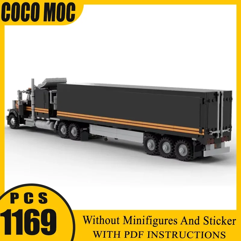 

Moc строительные кирпичи, модель городского автомобиля, прицеп с жуткой тыквой, 389, подарок, рождественская игрушка, технология, модульные блоки, наборы для самостоятельной сборки