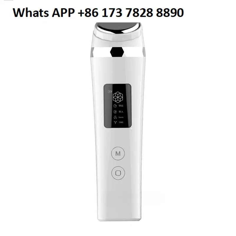 Beauty equipment Household facial ultrasonic introducer Face massage Cleansing facial massager