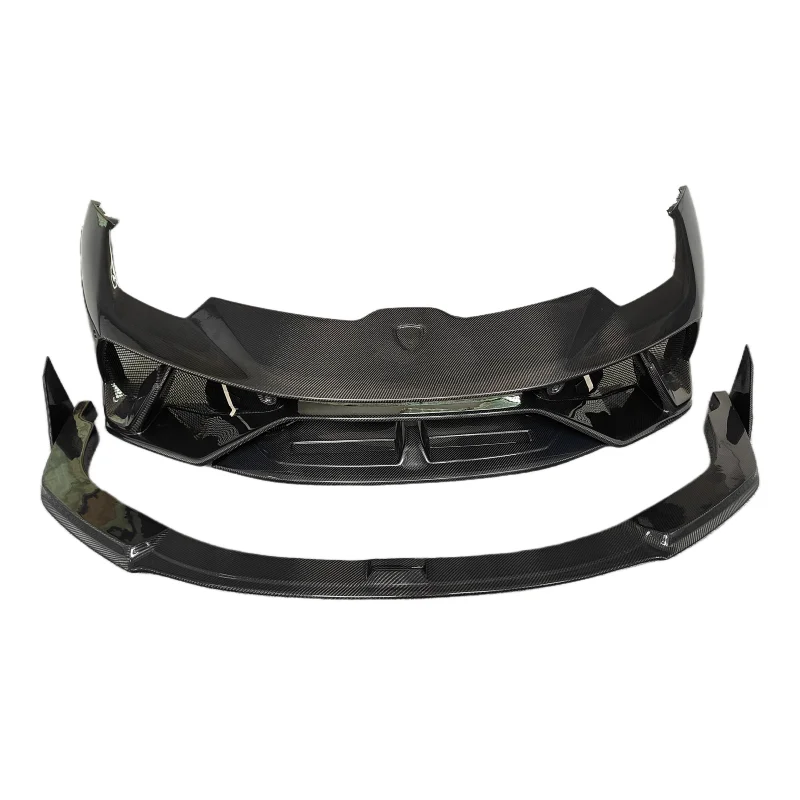 

P-style All Carbon Fiber Carbon Fiber Front Bumper Front Lip Body Kit for Lamborghini Huracan LP580 LP610 2014-2018