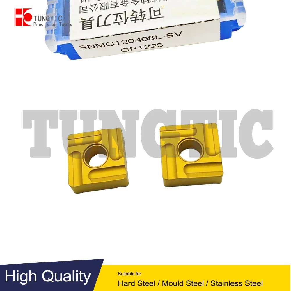 

SNMG120404R-SV SNMG120404L-SV SNMG120408R-SV SNMG120408L-SV GP1225 Наружный токарный инструмент для обработки стальных деталей