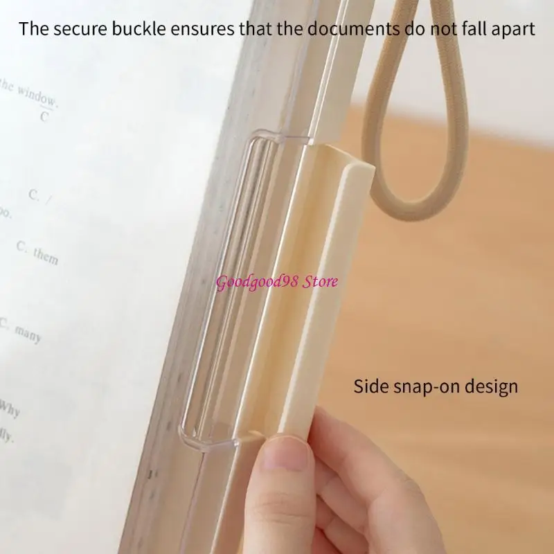 

Коробка для документов из АБС-пластика размером с букву с буфером обмена, 2 отделения, чехол для переноски файлов