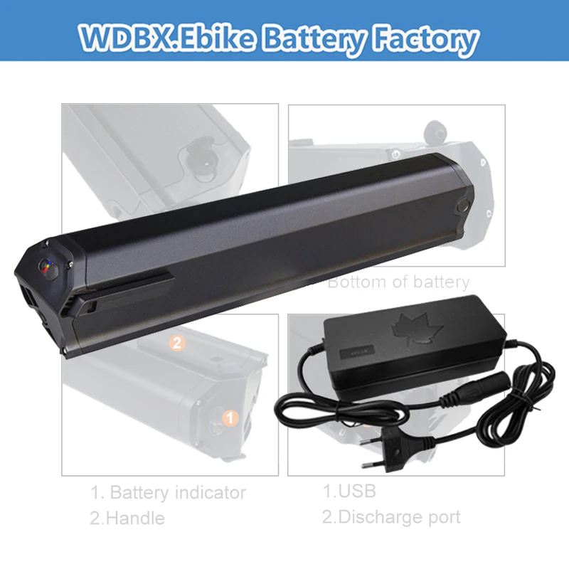 

Аккумулятор Reention Dorado ID-Pro Ebike 36 В 10 Ач 13 Ач 15 Ач 16 Ач 17,5 Ач для электрического велосипеда Populo E-Mono Telefunken Bintelli Li-ion B