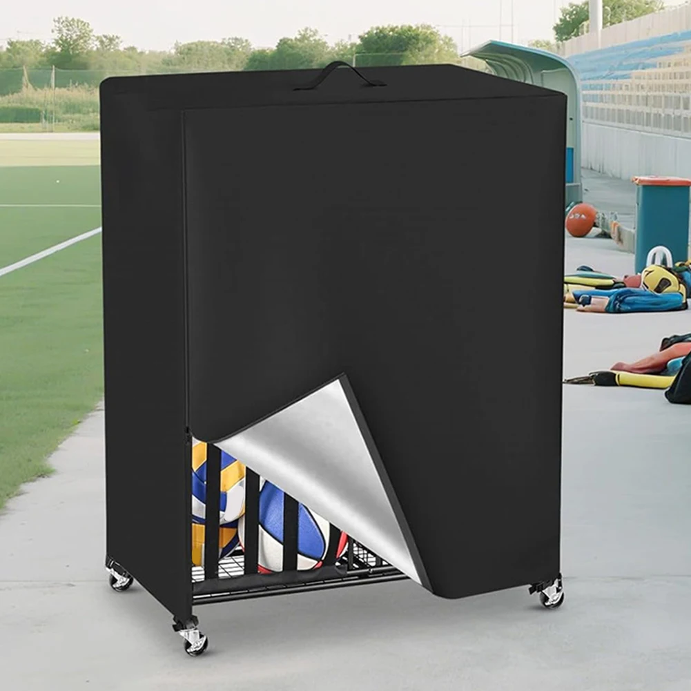 1 قطعة كرة السلة هوب غطاء التخزين 420D/210D أكسفورد مقاوم للماء الغبار الكرة رف الغطاء الواقي أدوات رياضية اكسسوارات