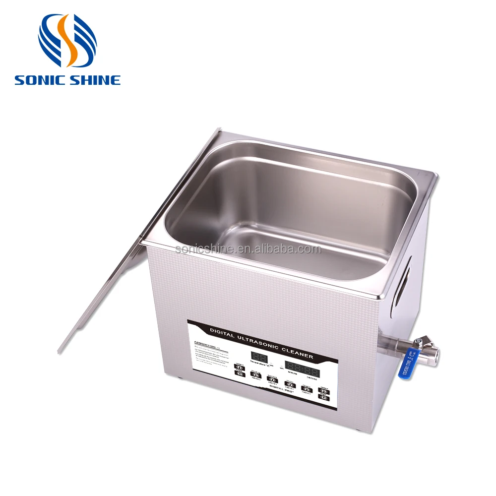 SN-40D 10L 40KHz Digital Tabletop Cleaner Timer Heater Burn-Off/Thermal Electric New Chemical 20-80 1