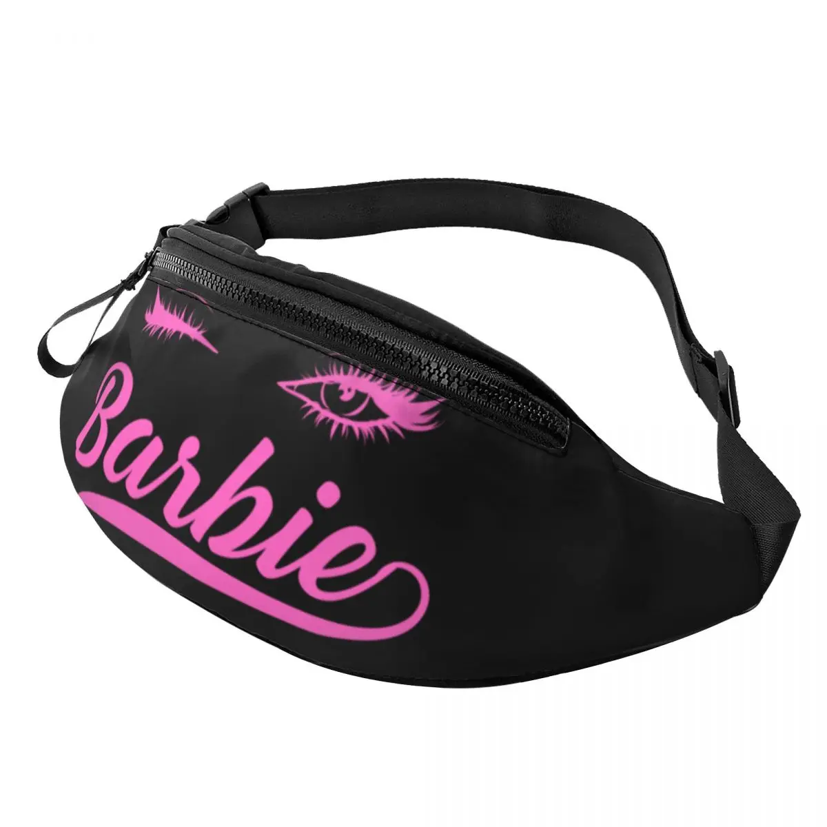 Marsupio personalizzato Barbie donna uomo marsupio a tracolla per ciclismo campeggio telefono Money Pouch