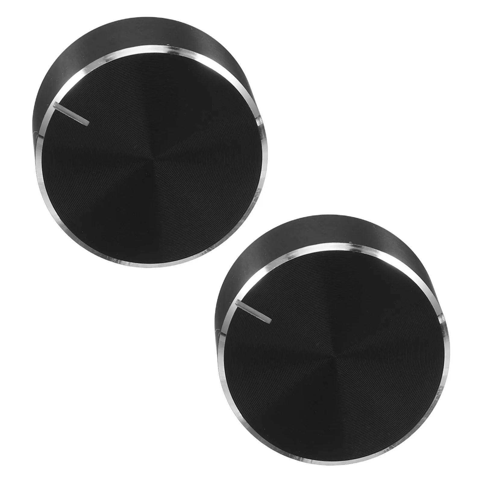 

2pcs Potentiometer Universal Control Light Rotary Knob Replacement Plastic Knob Adjustable Brightness Control Round Lamp