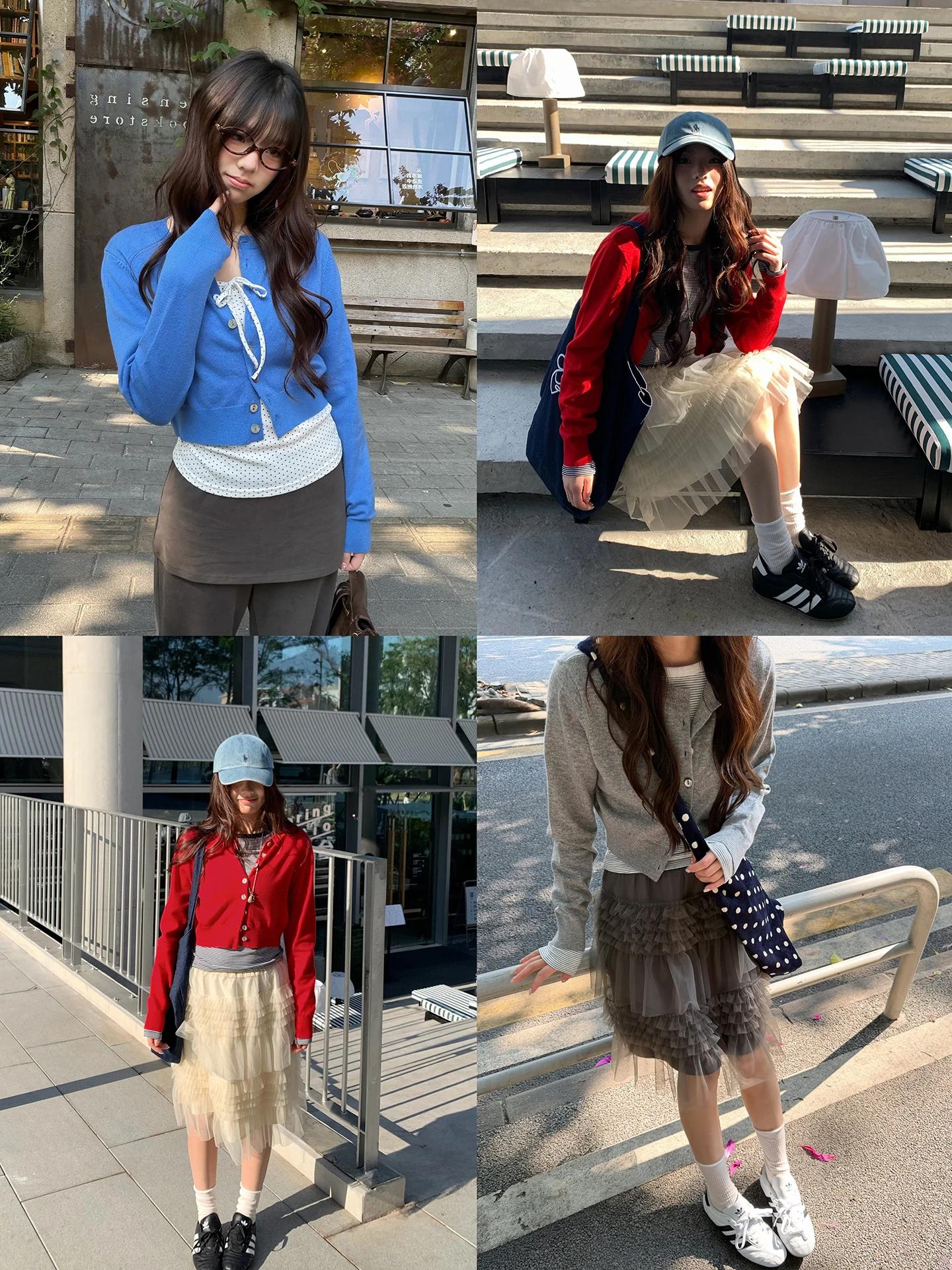 

Весенний вязаный кардиган 2026 года, женский повседневный универсальный приталенный жакет в корейском стиле Harang Home, для работы и отдыха, ветрозащитный