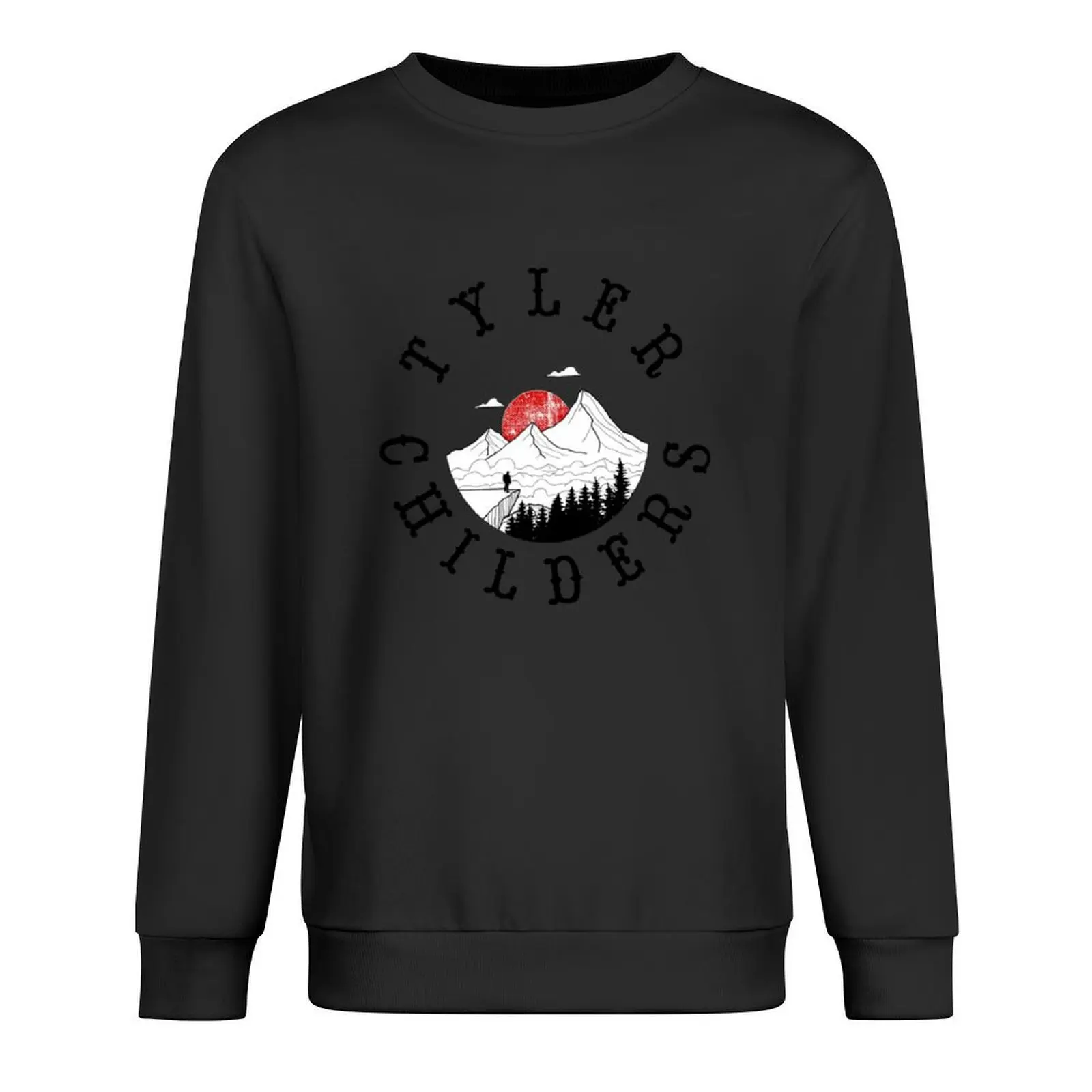 

Tyler Childers Mountain Pullover men's sweat-shirt korean clothes aesthetic clothing men clothes sweatshirt men