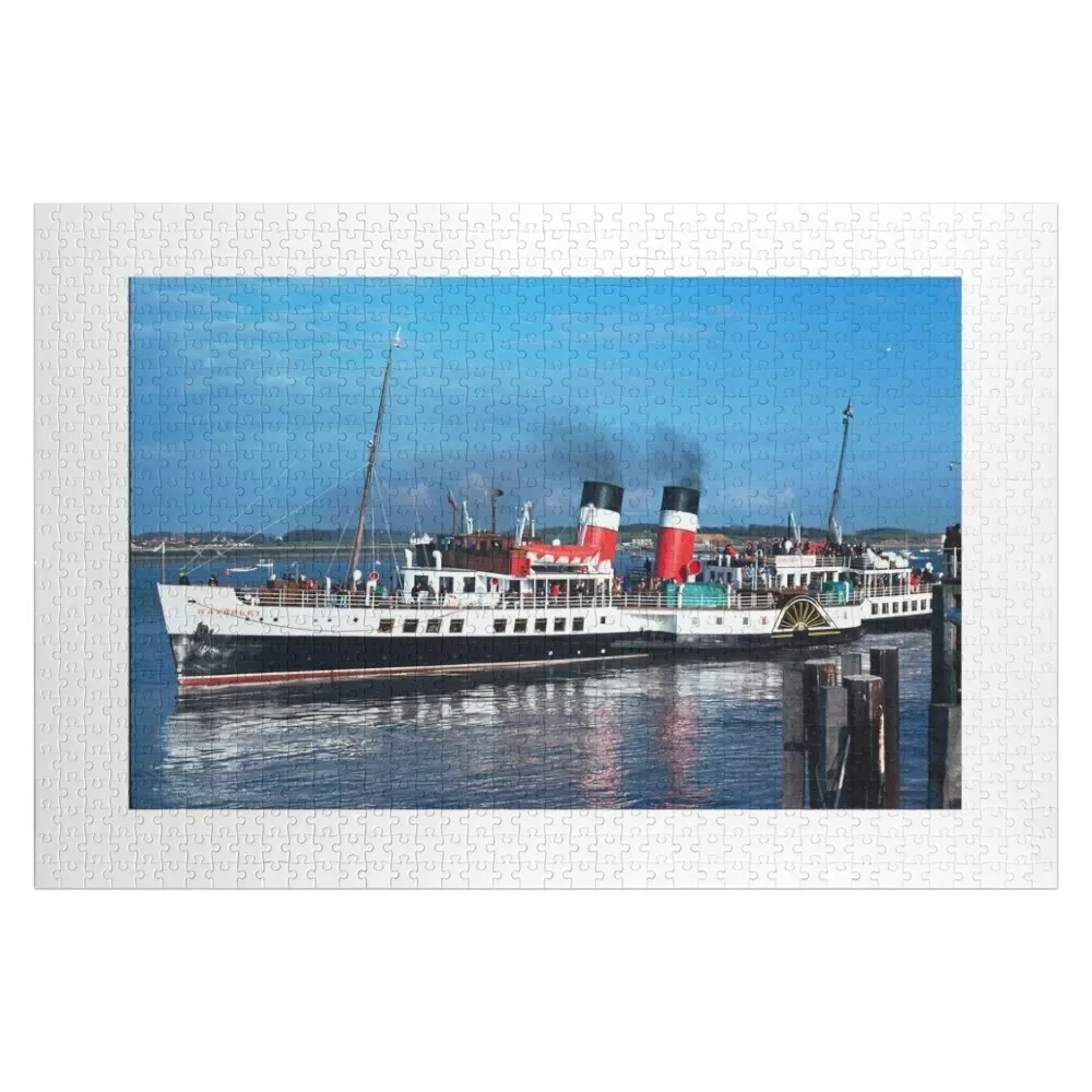 

The paddle steamer Waverley at Fleetwood Jigsaw Puzzle Personalized Gift Ideas Personalised Toys Puzzle