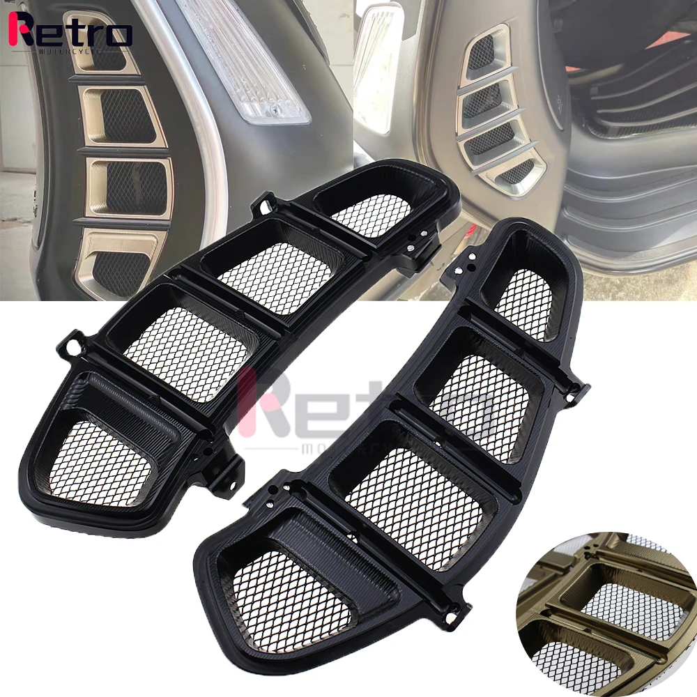 For GTS250 GTS300 GTV300 Sei Giorni 2013-2023 Motorcycle Left Right Radiator Guard Grille Protector Bezel Cover CNC Aluminum