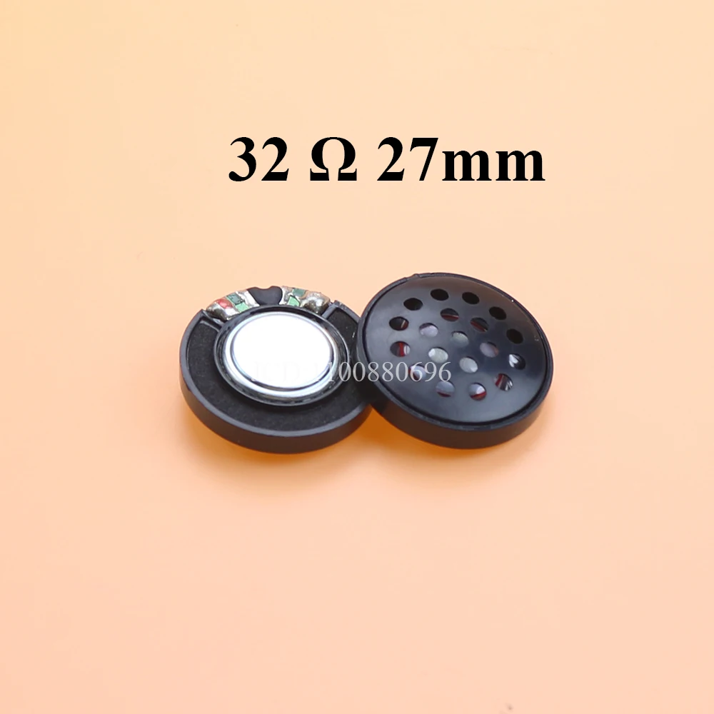 2PCS Neue 50mm 40mm 30mm 27mm Lautsprecher Einheit für DIY Kopfhörer Ausgezeichnete Sound Membran klare Stimme Tiefe Bass Hoch
